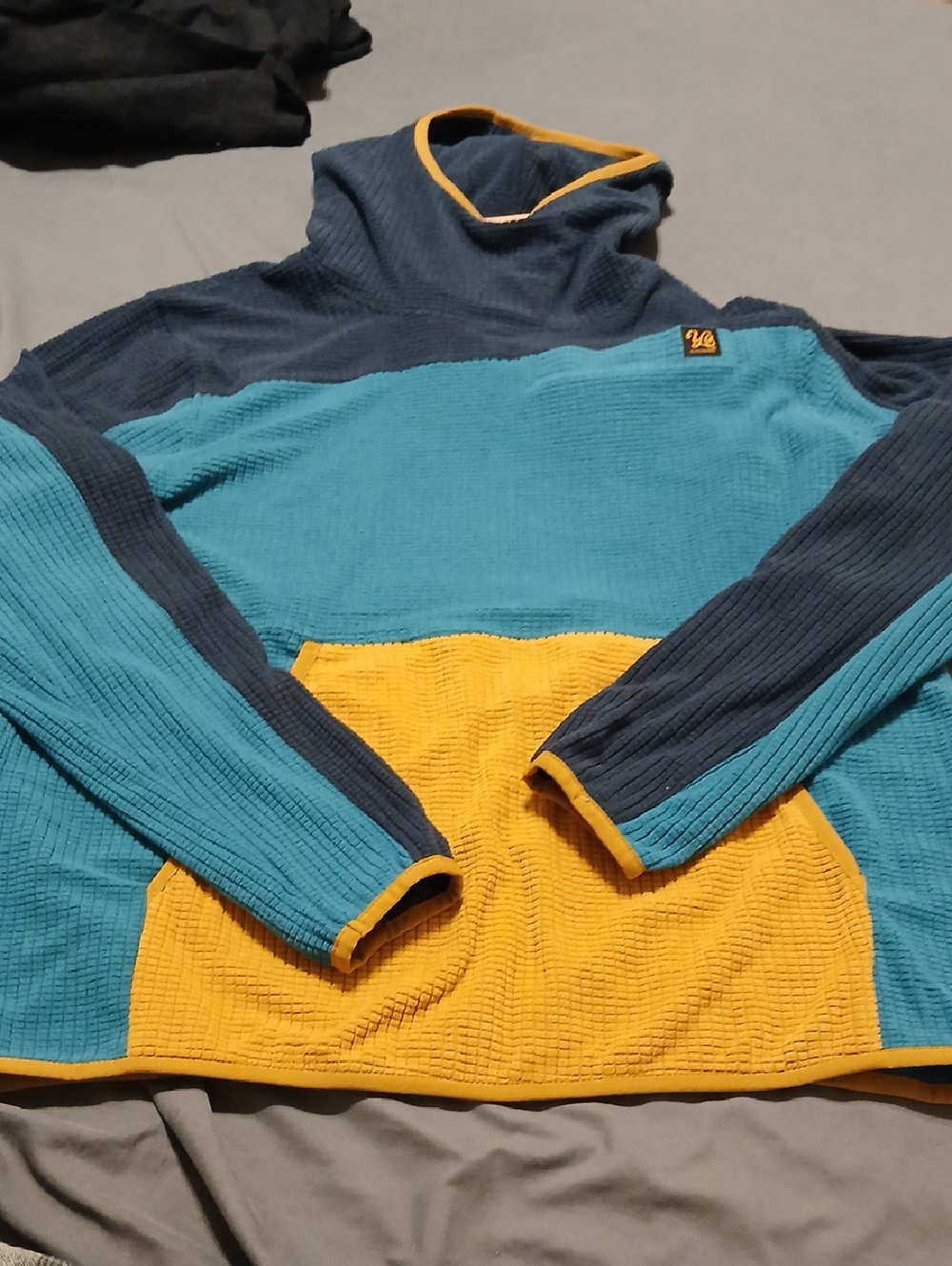Yocolorado Supply Co. Unisex Fleece Sweatshirt - Blue - Picture 2 of 11
